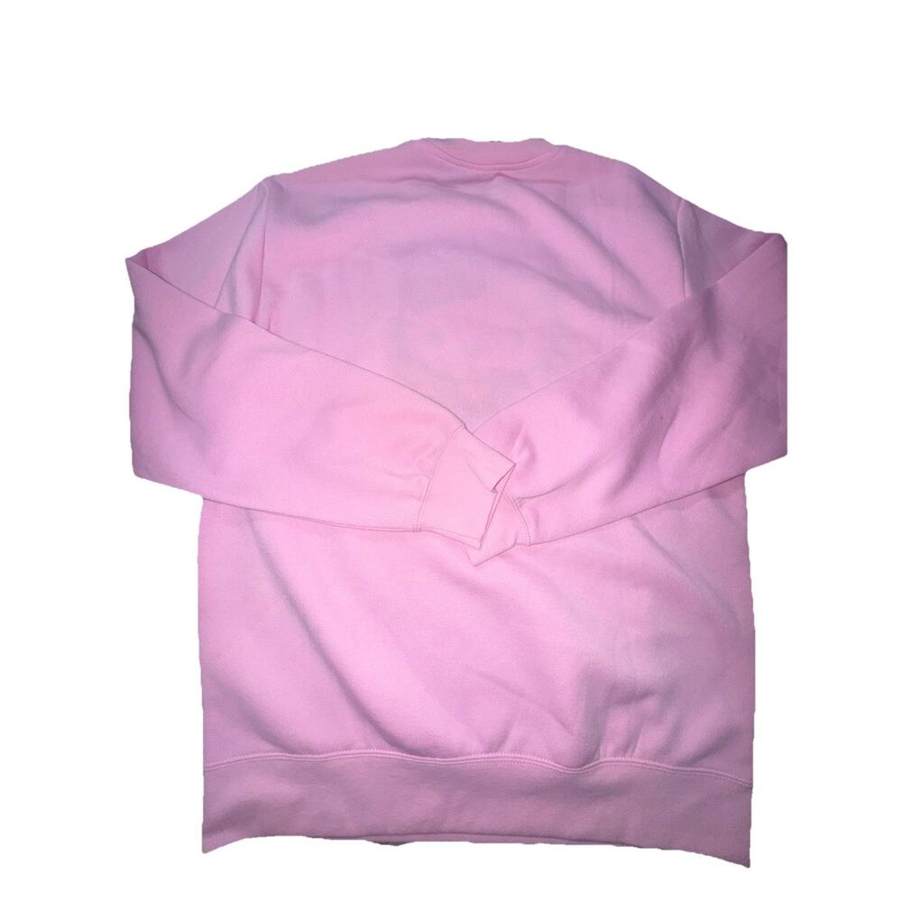NWT Sanrio Hello Kitty Crewneck Sweatshirt Embroidered PINK SIZE Medium HRC - Picture 4 of 4